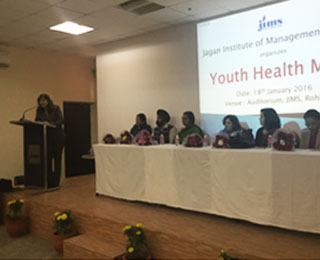 Youth Health Mela for post-graduate students of IT department