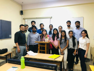 JIMS Rohini Organising Guest Lecture on Financial Risk Management