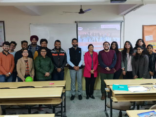 JIMS Rohini organised a guest lecture on 'Importance of Team Work in Organisation' for PGDM Batch (2018-20)