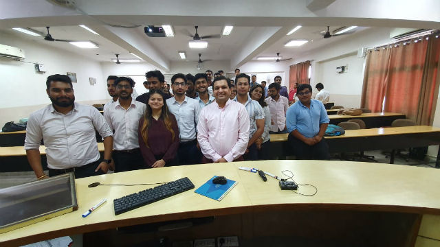 JIMS Rohini organised Guest Lecture on Export/Import Fuelled by Technology