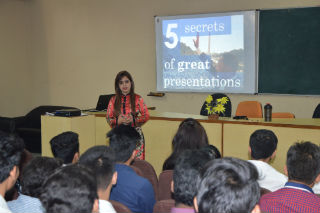 Guest Lecture on 5 Secrets of Great Presentation