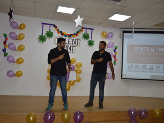 PGDM department organised an event called Beats & Thrills