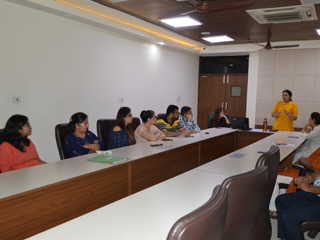 JIMS Rohini Organised Faculty Talk Series by Ms. Geeta Sharma and Dr. Parminder Bajaj