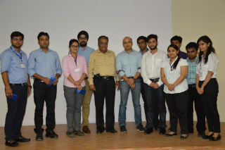 students and guests at JIMS Rohini Delhi