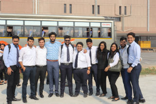 JIMS Rohini organised Industrial Visit to Amul Dairy