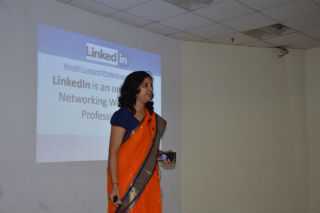 Guest Lecture on -how to make an effective LinkedIn Profile.