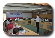 Dr.(Prof.) Ashok Bhagat Dean International Business JIMS Rohini at FIEO Workshop