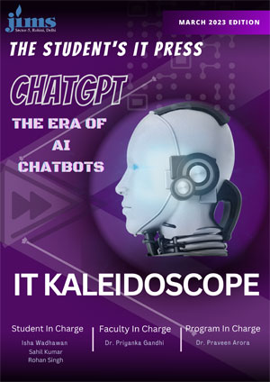 JIMS IT Flash Newsletter :CHATGPT THE ERA OF AI CHATBOTS