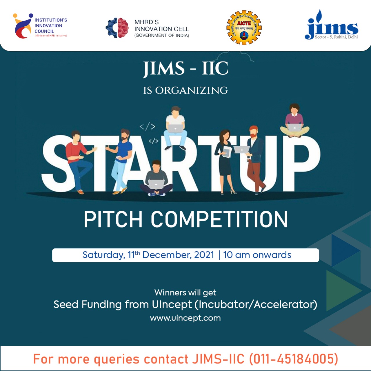 JIMS Rohini Startup Pitch Day