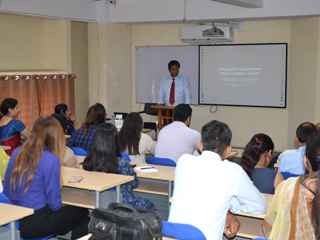 JIMS Rohini organised a workshop on Elevate–Team Building Program 