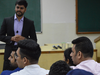 Alumni Interaction on Placement Aspects by Mr. Abhimanyu Shandilya