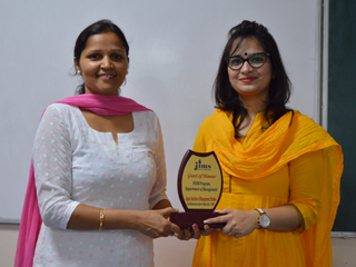 JIMS Rohini organised Guest lecture on How positivity effects communication