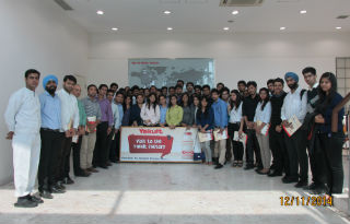 Industrial Visit at Yakult @ Sonepat, Haryana