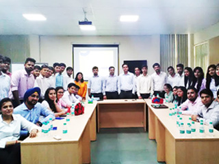 Industrial Visit of PGDM (IB)-2016-18 Batch @ NBC Bearings Ltd