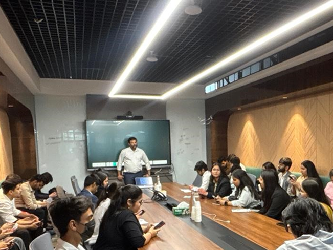 Industry visit session