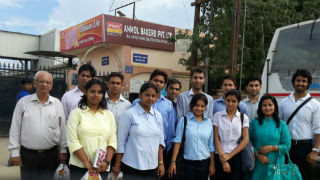 PGDM-RM students at Anmol Bakers in Greater Noida