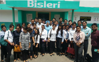 Industrial Vist to Bisleri JIMS Students
