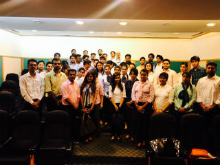 JIMS PGDM-RM students industrial visit to Atlas Cycles