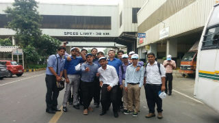 industrial plant visit to Maruti Suzuki factory in Gurgaon