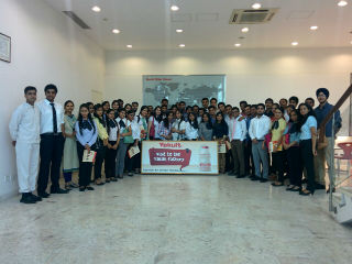 Industrial visit to YAKULT DANONE INDIA PVT LTD