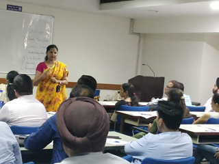 JIMS Rohini organised MDP on ‘Developing Professionals for Leadership Roles’ for (P&S Bank)