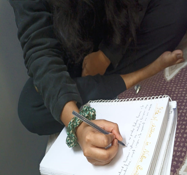 essay and slogan writing activity