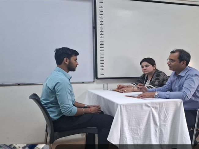 student interview practice