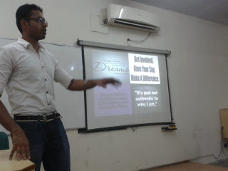 Workshop wasorganized by Finance club, Jims, Rohini