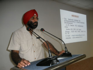 Prof H.P Singh, Chief Consultant NIESBUD