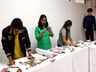 A mood board activity was conducted for PGDM- RM Students