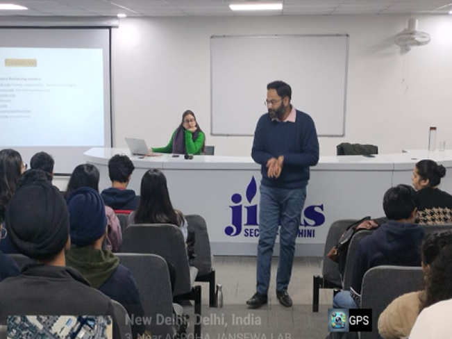 career compass session at JIMS