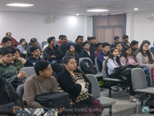career guidance session for BBA students