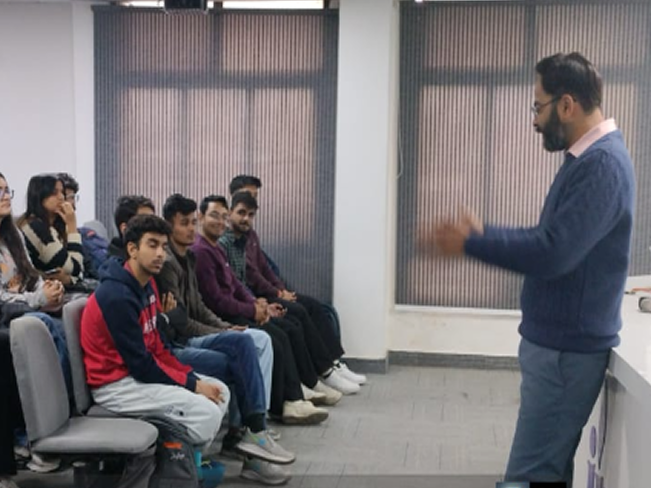 expert talk on career planning at JIMS