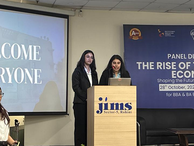 student roleplay session