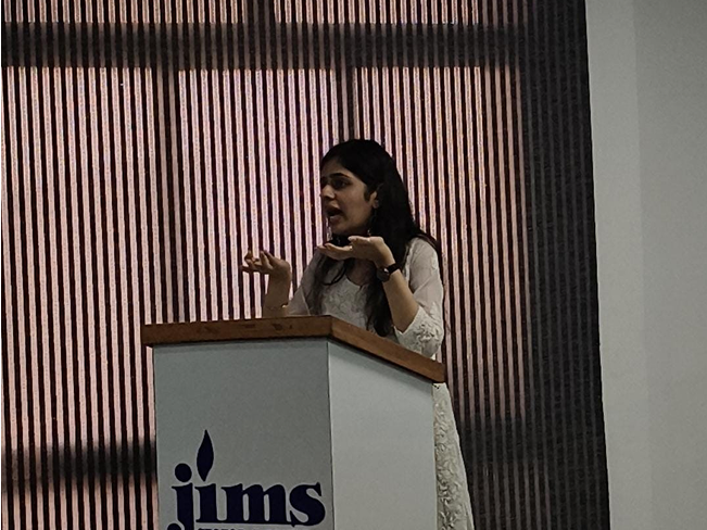 students attending seminar