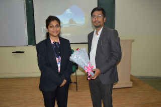 An impressive guest session was organised for PGDM-1st year students 