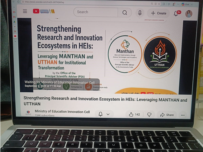 research and innovation session