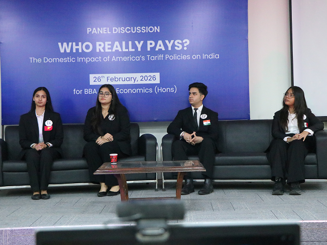 students panel debate