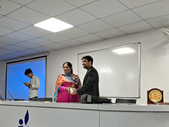 student guest lecture