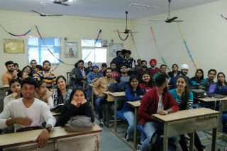 PGDM-IB Students,  JIMS, Rohini Sector-5 Delhi
