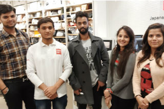 PGDM-Retail Management students at JIMS