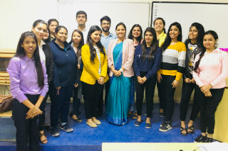 PGDM students at JIMS