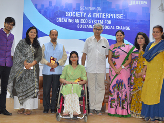 Jims Rohini Organised Seminar on Society and Enterprise -- Creating a Sustainable Eco-system
