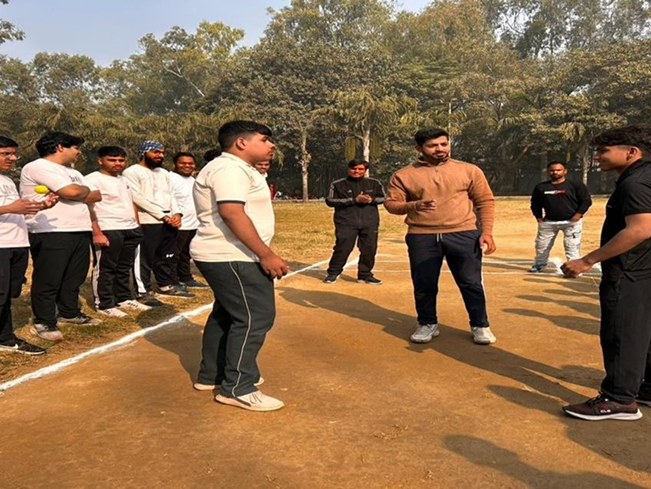 cricket match enthusiasm