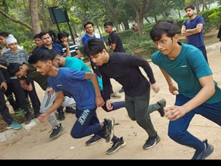 Athletics Selection Trails With Students