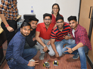 IP Department of JIMS Rohini organized 4 days workshop on Robotics @JIMS Rohini