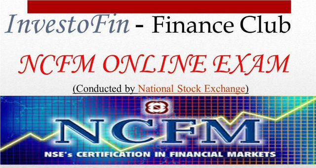 NSE’s Certification in Financial Markets (NCFM)