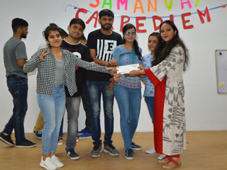 Samanvay-The HR club organised Carpe Diem