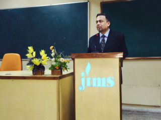 JIMS Rohini in association with ICICI StockMIND team conducted a session